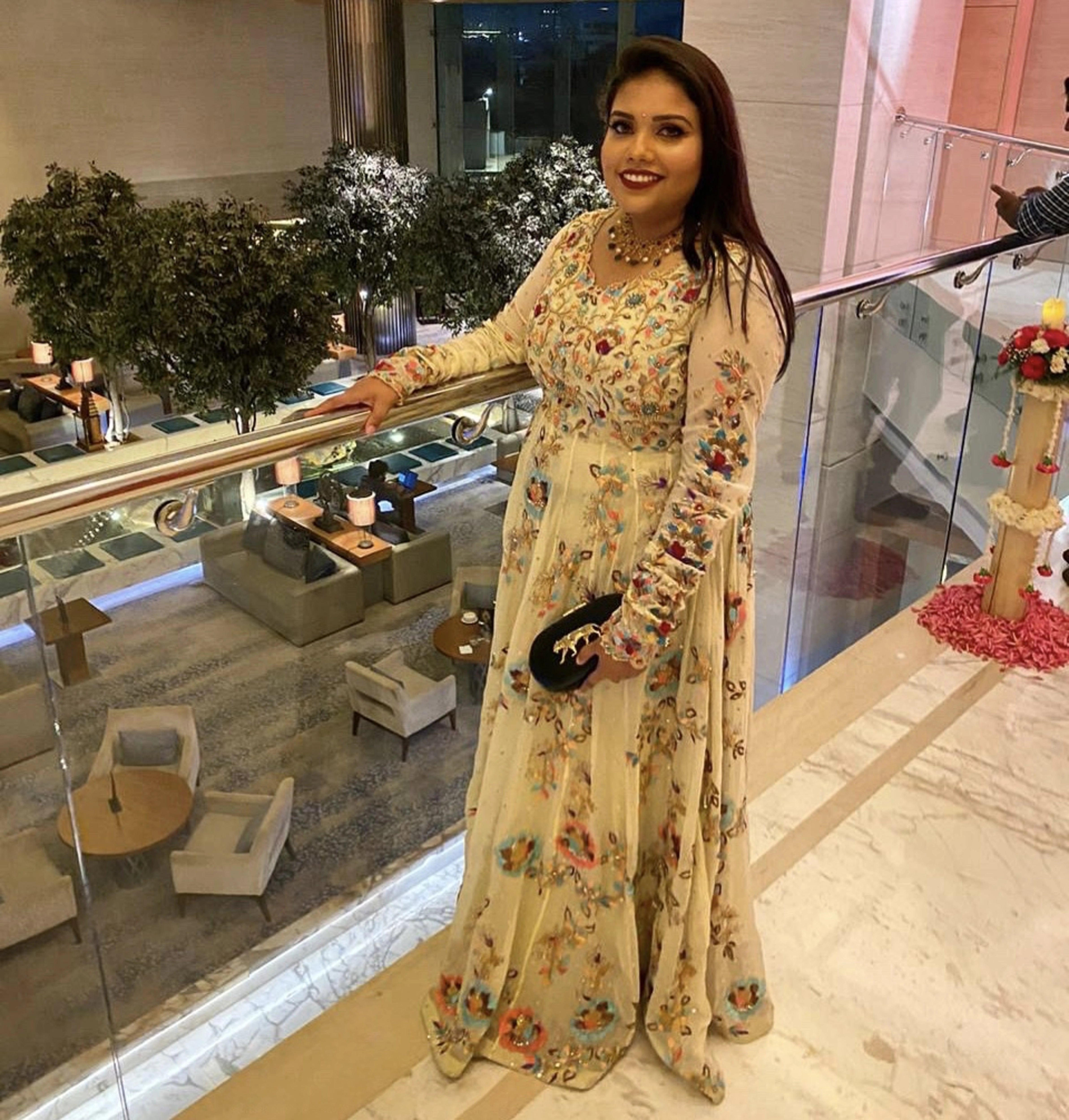 Dr Nishitha - Bridesmaid Gown (Chennai)