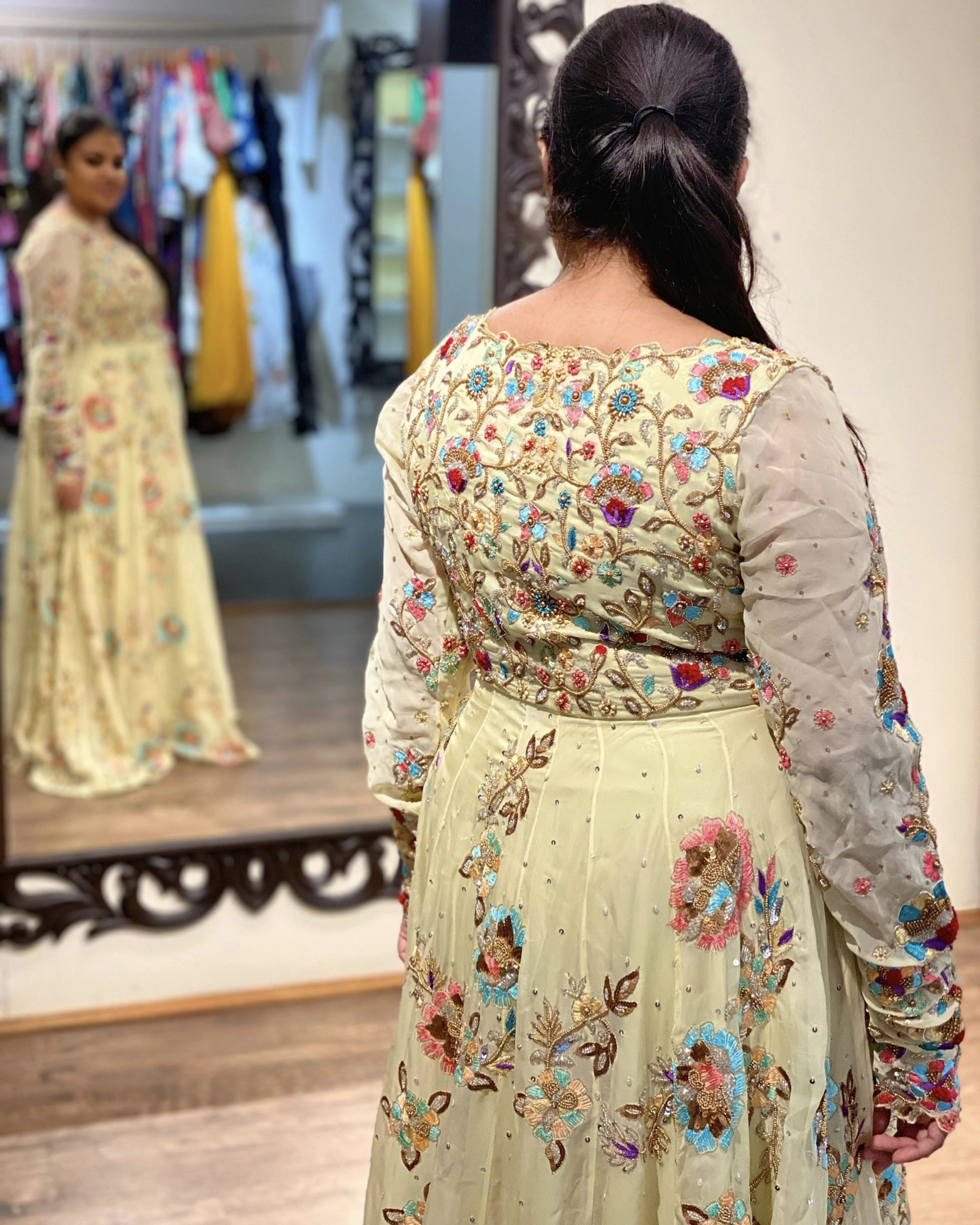 Dr Nishitha - Bridesmaid Gown (Chennai)