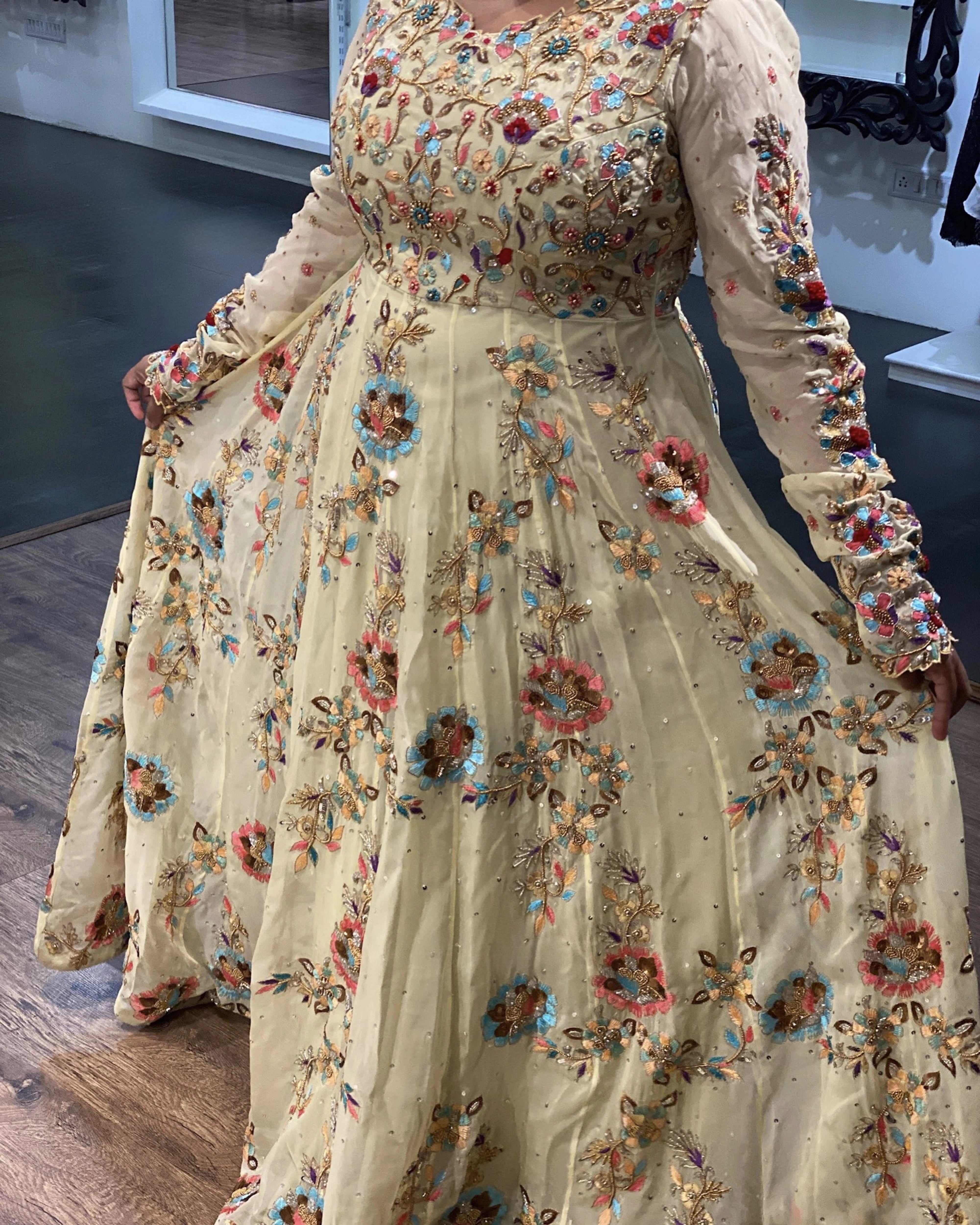 Dr Nishitha - Bridesmaid Gown (Chennai)