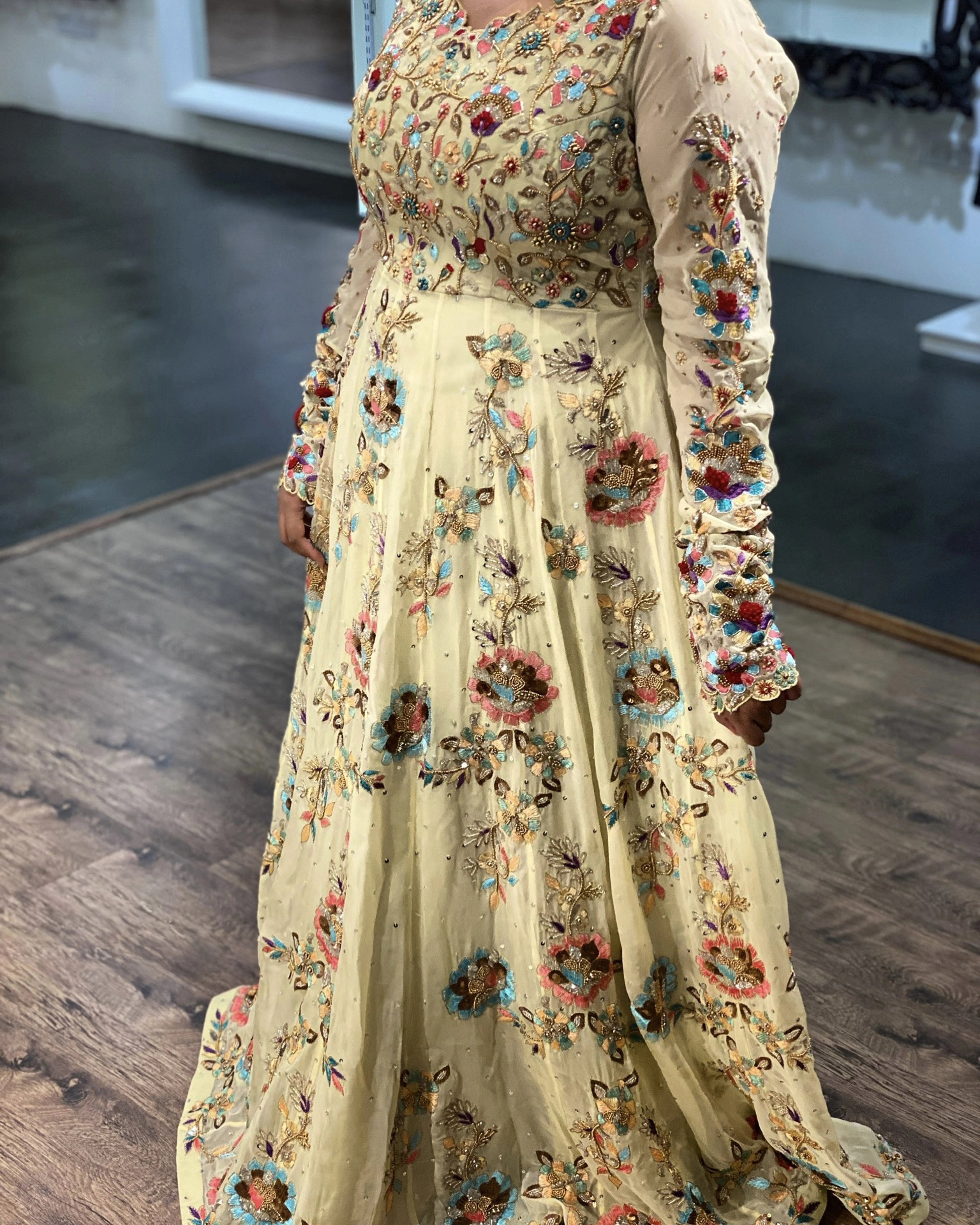 Dr Nishitha - Bridesmaid Gown (Chennai)